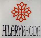 HILARY RHODA (and logo) trademark logo