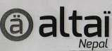 ALTAI NEPAL (and logo) trademark logo