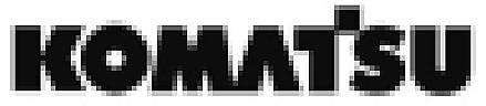 KOMATSU (and logo) trademark logo