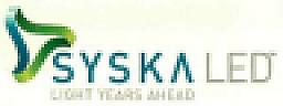 SYSKA LED LIGHT YEARS AHEAD (and logo) trademark logo