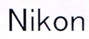 Nikon (and logo) trademark logo