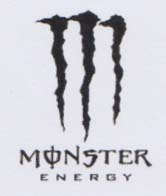 M MONSTER ENERGY (and logo) trademark logo