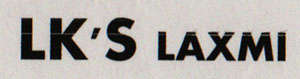 LK'S LAXMI (and logo) trademark logo