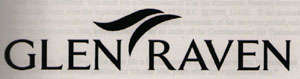 GLEN RAVEN (and logo) trademark logo