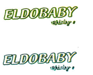 ELDOBABY (and logo) trademark logo