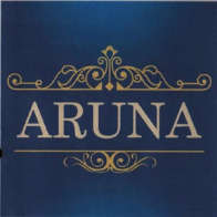 ARUNA (and logo) trademark logo