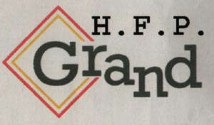 HFP GRAND (and logo) trademark logo