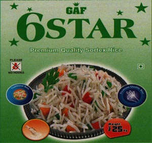 GAF 6 STAR (and logo) trademark logo