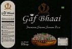 GAF BHAAI (and logo) trademark logo