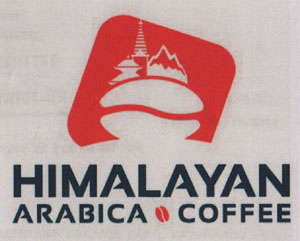 HIMALAYAN ARABICA COFFEE (and logo) trademark logo