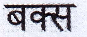 BUCKS(Devanagari) trademark logo