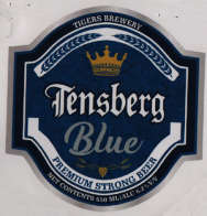 TENSEBERG BLUE (and logo) trademark logo