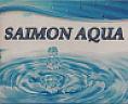 SAIMON AQUA (and logo) trademark logo