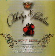 OLDCITYS VALENTINE HONEY DRINK (and logo) trademark logo