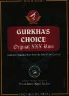 GURKHA'S CHOICE (and logo) trademark logo