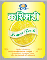 KASMIRI LEMON FRESH (and logo) trademark logo