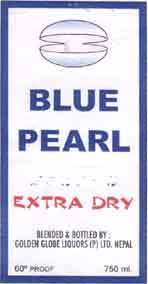 BLUE PEARL (and logo) trademark logo