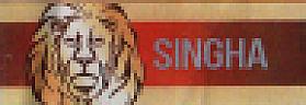SINGHA (and logo) trademark logo