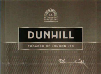 DUNHILL DEVICE (and logo) trademark logo