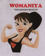 WOMANIYA (and logo) trademark logo
