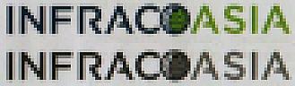 INFRACO ASIA (and logo) trademark logo