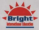 BRIGHT INTERNATIONAL EDUCATION (and logo) trademark logo