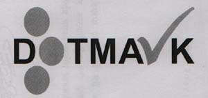 DOTMARK (and logo) trademark logo