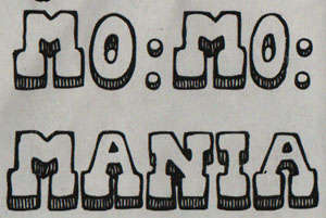 MO:MO MANIA (and logo) trademark logo