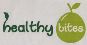 HEALTHY BITES (and logo) trademark logo