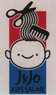 J & JO KIDS SALON (and logo) trademark logo