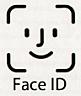 FACE ID ICON SWORD DESIGN (and logo) trademark logo