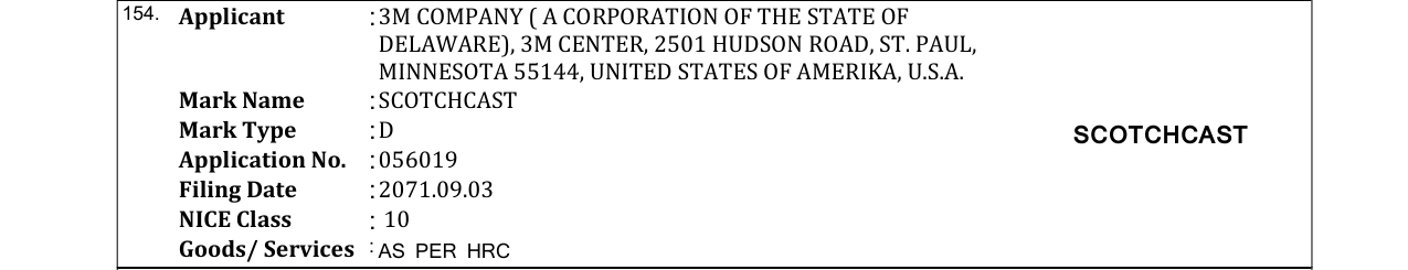 Original bulletin entry for SCOTCHCAST