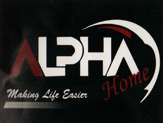 ALPHA HOME (and logo) trademark logo
