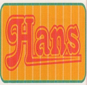 HANS (and logo) trademark logo