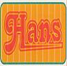 HANS (and logo) trademark logo