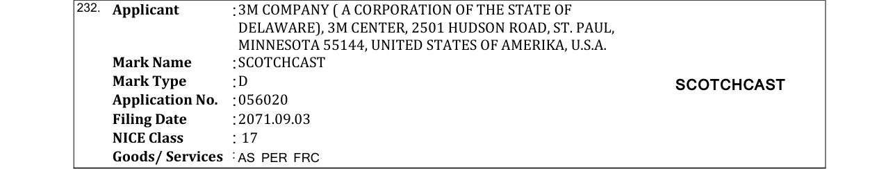 Original bulletin entry for SCOTCHCAST