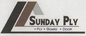 SUNDAY PLY DEVICE (and logo) trademark logo