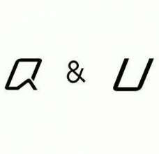 Q & U DEVICE (and logo) trademark logo