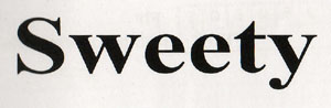 SWEETY (and logo) trademark logo