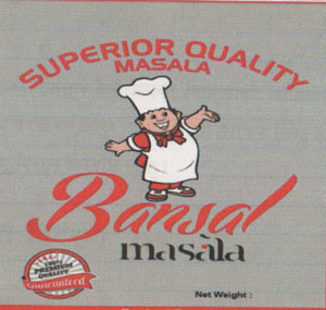 BANSAL (and logo) trademark logo