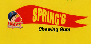 SPRING'S CHEWING GUM (and logo) trademark logo
