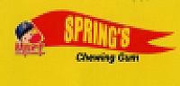 SPRING'S CHEWING GUM (and logo) trademark logo