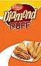 DELICIA DIAMOND PUFF (and logo) trademark logo