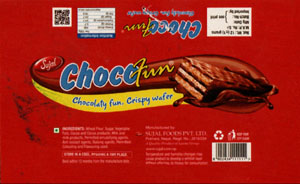 CHOCO FUN (and logo) trademark logo