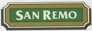 SAN REMO (and logo) trademark logo