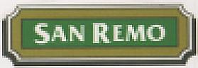 SAN REMO (and logo) trademark logo