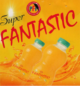 SUPER FANTASTIC (and logo) trademark logo