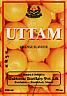 UTTAM ORANGE FLAVOUR (and logo) trademark logo