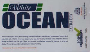 WHITE OCEAN (and logo) trademark logo