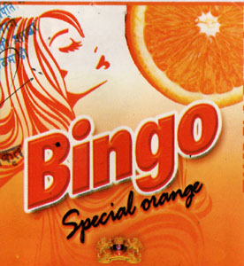 BINGO ORANGE (and logo) trademark logo